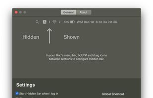 Hidden Bar screenshot 1