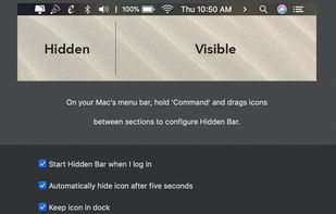 Hidden Bar screenshot 1