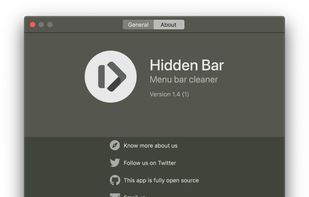 Hidden Bar screenshot 1