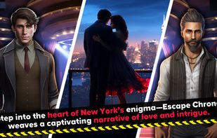 Step into the heart of new york's enigma-Escape Chrono weaves a captivation narrative of love and intrigue.