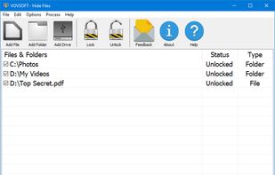 Hide Files screenshot 1
