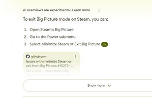 Hide Google AI Overviews screenshot 1