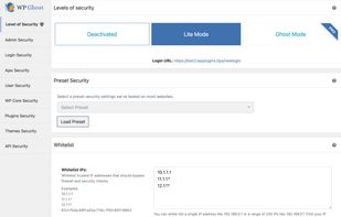 WP Ghost (formerly Hide My WP Ghost) screenshot 1