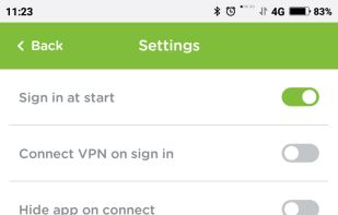 HideIP VPN screenshot 3