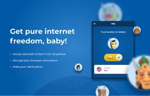 HMA VPN screenshot 1