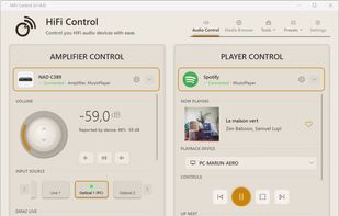 HiFi Control screenshot 1