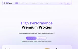 HighProxies screenshot 2