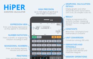 HiPER Scientific Calculator screenshot 1
