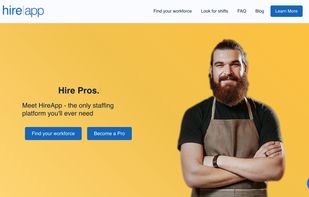 HireApp screenshot 1