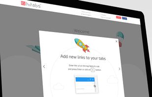 Take a tour popup on hitabs.com