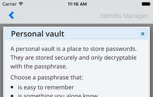 Hitachi ID Password Manager screenshot 1