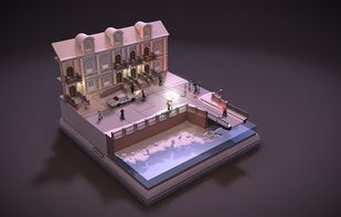 Hitman GO screenshot 1