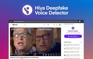 Hiya Deepfake Voice Detector screenshot 1