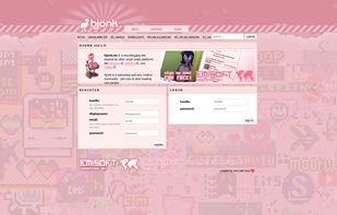 landing page