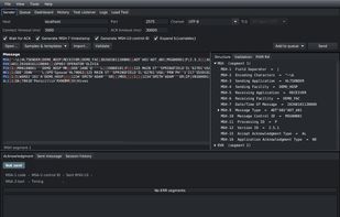 HL7 Sender screenshot 3