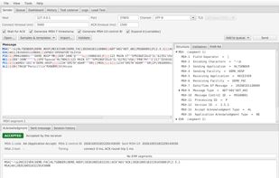HL7 Sender screenshot 1