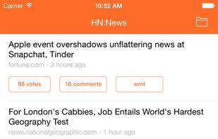 HN Reader screenshot 3
