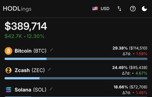 HODLings screenshot 2