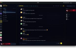 A chat page on StarWars theme
