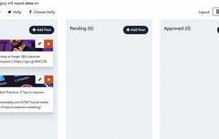 Holly Social screenshot 1