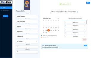 HoloClinic screenshot 2