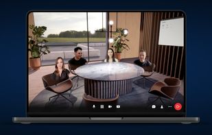 3D meeting experience