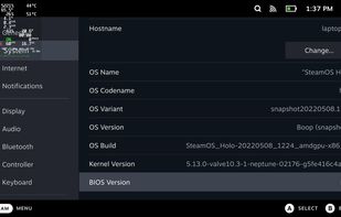 HoloISO screenshot 2