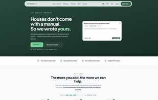 Homeniac homepage