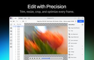 Edit with Precision
Trim, resize, crop, and optimize every frame.