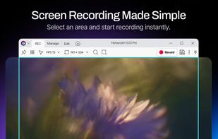 Screen Recording Made Simple
Select an area and start recording instantly.