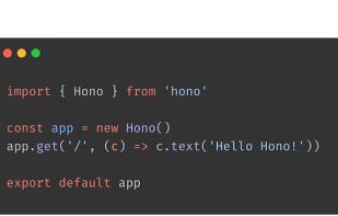 Hono.dev screenshot 1