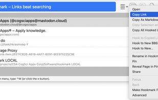 Hookmark screenshot 1