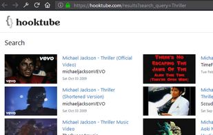 Hooktube screenshot 1