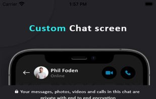 Cutom chat screen
