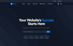 Homepage of Hostbun
