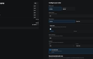 Customer facing checkout page - fully customizable