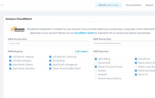 Amazon Cloudwatch Metrics from Hosted Graphite
