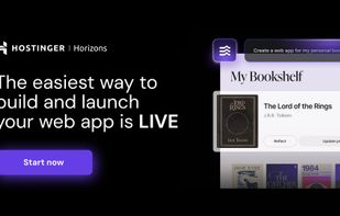 Hostinger Horizons screenshot 1