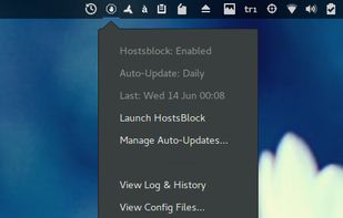 HostsBlock Indicator screenshot 1