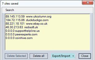 HostsCK screenshot 2