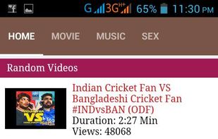 Full Screen when screen Horizontal 