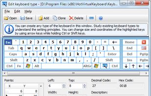 Hot Virtual Keyboard screenshot 1