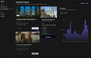 Hotel Price Tracker screenshot 1