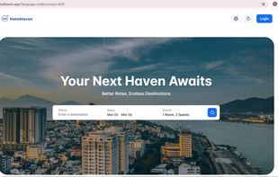 HotelHaven Homepage