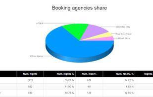Manage your relationship with booking agencies. Control pricing and monitor reservations flow.