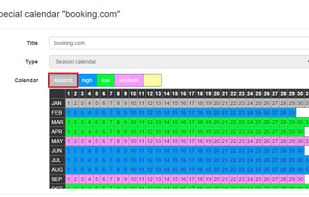 Create easy Special Calendars for Price lists in all currencies. 