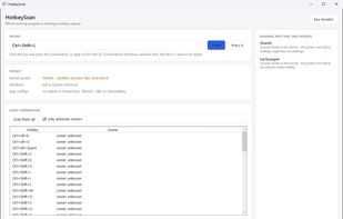 HotkeyScan screenshot 1