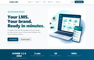 Hotline LMS Homepage