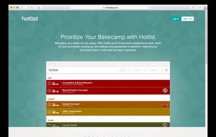 Hotlist for Basecamp screenshot 1