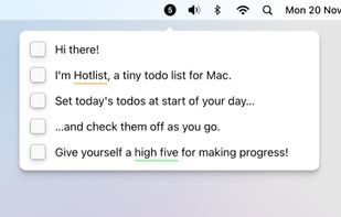 Hotlist screenshot 1
